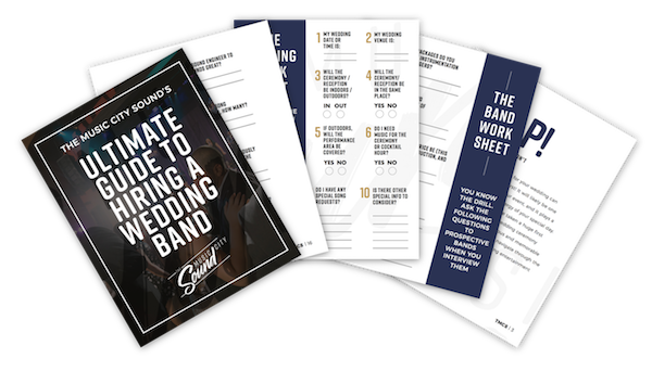 Hiring a wedding band can be intimidating...